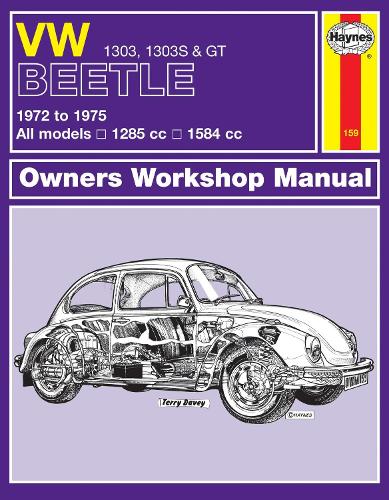 Бумажная книга «VW Beetle 1303, 1303S & GT (72 - 75) Haynes Repair Manual», автор Haynes Publishing - фото №1