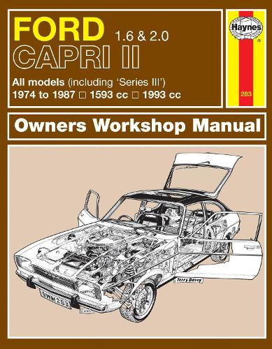 Бумажная книга «Ford Capri II (and III) 1.6 & 2.0 (74 - 87) Haynes Repair Manual», автор Haynes Publishing - фото №1