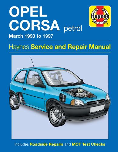 Бумажная книга «Opel Corsa Petrol (Mar 93 - 97) Haynes Repair Manual», автор Haynes Publishing - фото №1