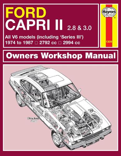 Бумажная книга «Ford Capri II (and III) 2.8 & 3.0 V6 (74 - 87) Haynes Repair Manual», автор Haynes Publishing - фото №1