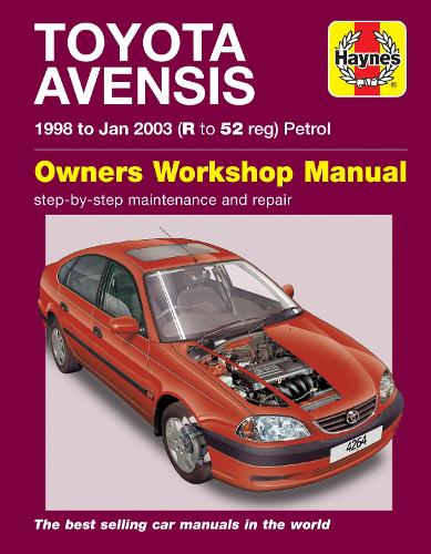 Бумажная книга «Toyota Avensis Petrol (98 - Jan 03) Haynes Repair Manual», автор Haynes Publishing - фото №1