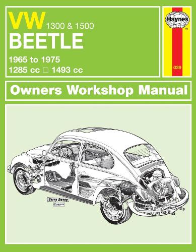 Паперова книга «VW Beetle 1300 & 1500 (65 - 75) Haynes Repair Manual», автор Haynes Publishing - фото №1