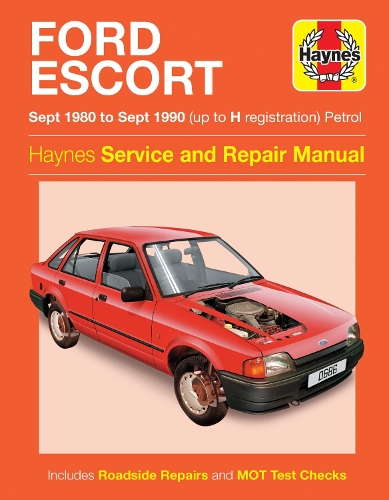 Бумажная книга «Ford Escort Petrol (Sept 80 - Sept 90) Haynes Repair Manual», автор Haynes Publishing - фото №1