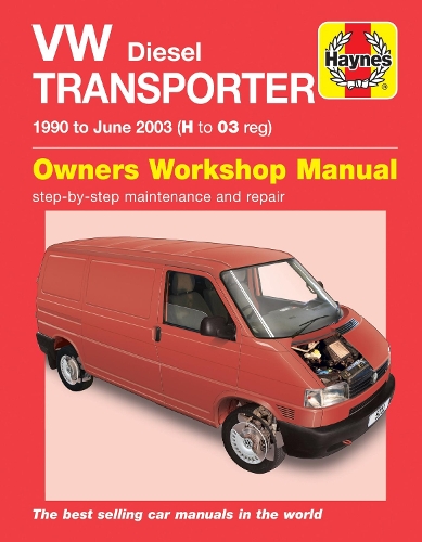 Бумажная книга «VW T4 Transporter Diesel (90 - June 03) Haynes Repair Manual», автор Джон Мид - фото №1