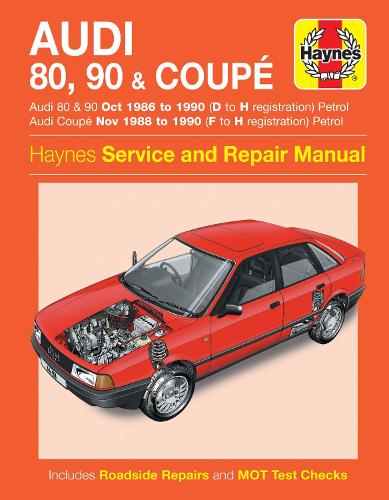 Бумажная книга «Audi 80, 90 & Coupe Petrol (Oct 86 - 90) Haynes Repair Manual», автор Haynes Publishing - фото №1