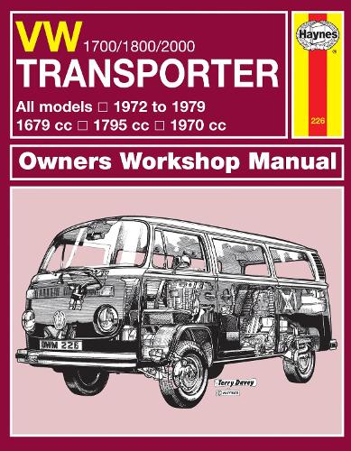 Бумажная книга «VW Transporter 1700, 1800 & 2000 (72 - 79) Haynes Repair Manual», автор Haynes Publishing - фото №1