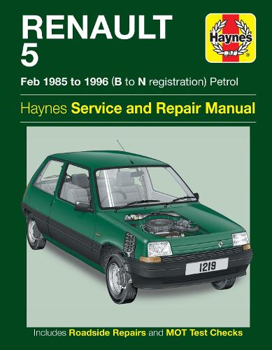 Паперова книга «Renault 5 Petrol Service And Repair Manual», автор Haynes Publishing - фото №1