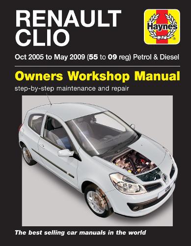 Бумажная книга «Renault Clio Petrol & Diesel 05-09», автор Haynes Publishing - фото №1