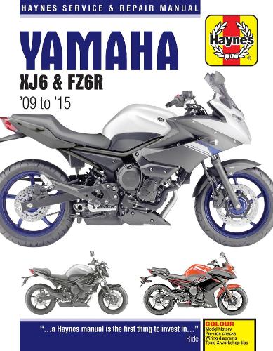 Паперова книга «Yamaha XJ6 & FZ6R (2009-2015) Haynes Repair Manual», автор Метью Кумбс - фото №1