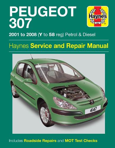Бумажная книга «Peugeot 307 Petrol & Diesel (01 - 08) Haynes Repair Manual», автор Haynes Publishing - фото №1