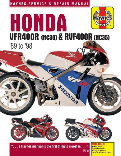 Бумажная книга «Honda VFR400 (NC30) & RVF400 (NC35) V-Fours (89 - 98) Haynes Repair Manual», автор Haynes Publishing - фото №1