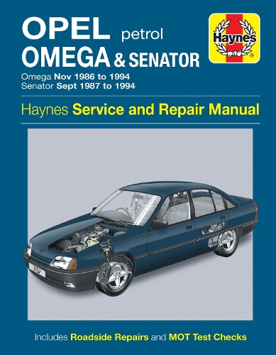 Бумажная книга «Opel Omega & Senator Petrol (Nov 86 - 94) Haynes Repair Manual», автор Haynes Publishing - фото №1