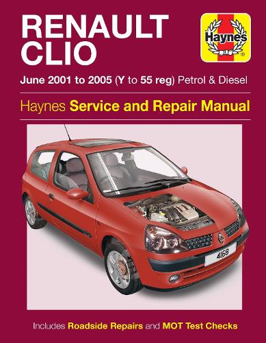 Бумажная книга «Renault Clio 01-05», автор Haynes Publishing - фото №1