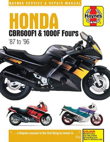 Бумажная книга «Honda CBR600F1 (87 -96)», автор Haynes Publishing - фото №1