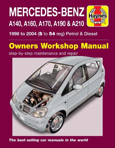 Бумажная книга «Mercedes-Benz A-Class Petrol & Diesel (98 - 04) Haynes Repair Manual», автор Haynes Publishing - фото №1