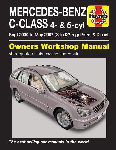 Бумажная книга «Mercedes-Benz C-Class Petrol & Diesel (Sept 00 - May 07) Haynes Repair Manual», автор Haynes Publishing - фото №1