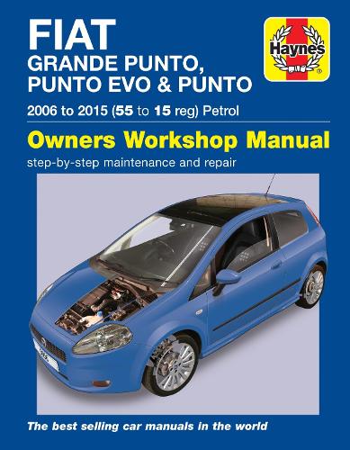 Бумажная книга «Fiat Grande Punto, Punto Evo and Punto Petrol (06 - 15) Haynes Repair Manual», автор Мартин Рэндалл - фото №1