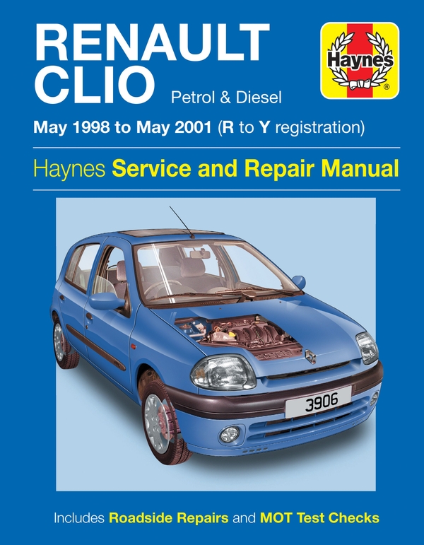 Бумажная книга «Renault Clio», автор Haynes Publishing - фото №1
