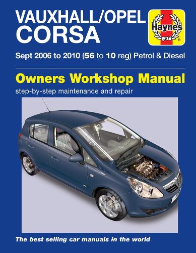 Паперова книга «Vauxhall/Opel Corsa Petrol & Diesel (Sept 06 - 10) Haynes Repair Manual», автор Haynes Publishing - фото №1