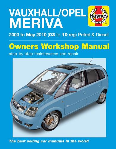 Бумажная книга «Vauxhall/Opel Meriva Petrol & Diesel (03 - May 10) Haynes Repair Manual», автор Haynes Publishing - фото №1