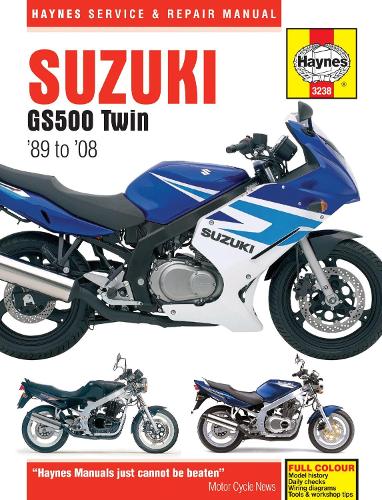 Бумажная книга «Suzuki GS500 Twin (89 - 08) Haynes Repair Manual», автор Haynes Publishing - фото №1