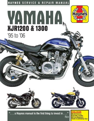 Паперова книга «Yamaha XJR1200 & XJR1300 (95 - 06) Haynes Repair Manual», автор Haynes Publishing - фото №1