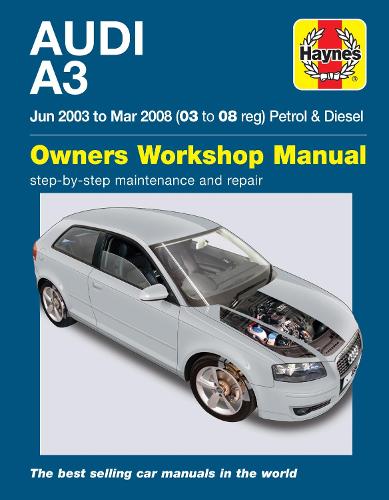 Бумажная книга «Audi A3 Petrol & Diesel (Jun 03 - Mar 08) Haynes Repair Manual», автор Haynes Publishing - фото №1