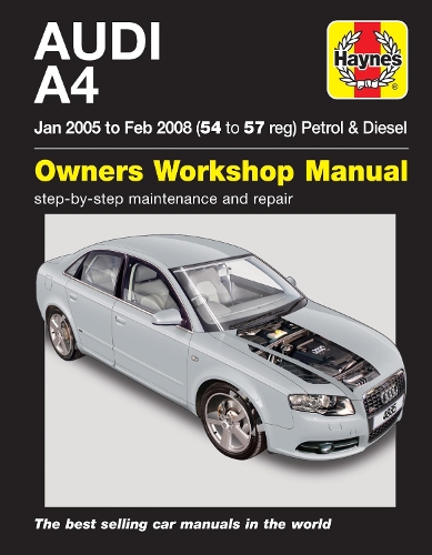 Паперова книга «Audi A4 Petrol & Diesel (Jan 05 to Feb 08) Haynes Repair Manual», автор Haynes Publishing - фото №1