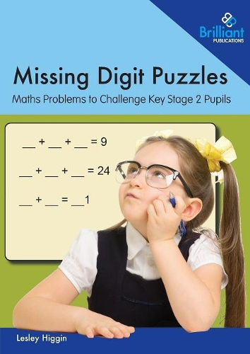 Паперова книга «Missing Digit Puzzles: Maths Problems to Challenge Key Stage 2 Pupils», автор Леслі Хіггін - фото №1