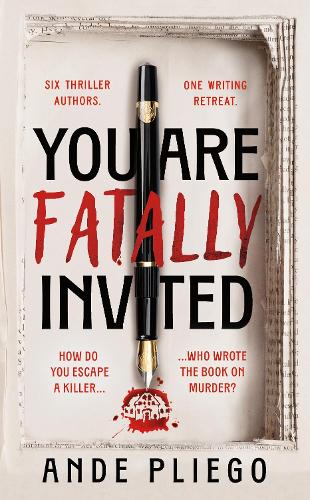 Паперова книга «You Are Fatally Invited», автор Анде Плієго - фото №1