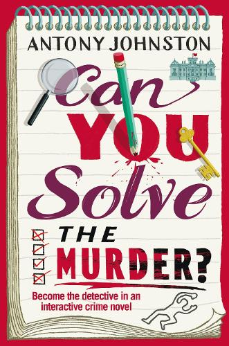 Паперова книга «Can You Solve the Murder?», автор Ентоні Джонстон - фото №1