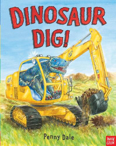 Паперова книга «Dinosaur Dig!», автор Пенні Дейл - фото №1