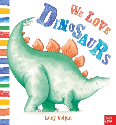 Бумажная книга «We Love Dinosaurs», автор Люси Вольпин - фото №1