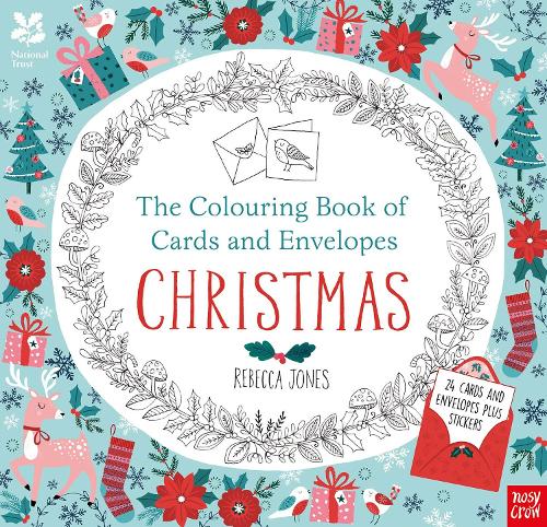 Бумажная книга «National Trust: The Colouring Book of Cards and Envelopes - Christmas» - фото №1