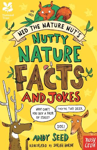 Паперова книга «National Trust: Ned the Nature Nut's Nutty Nature Facts and Jokes», автор Енді Сід - фото №1