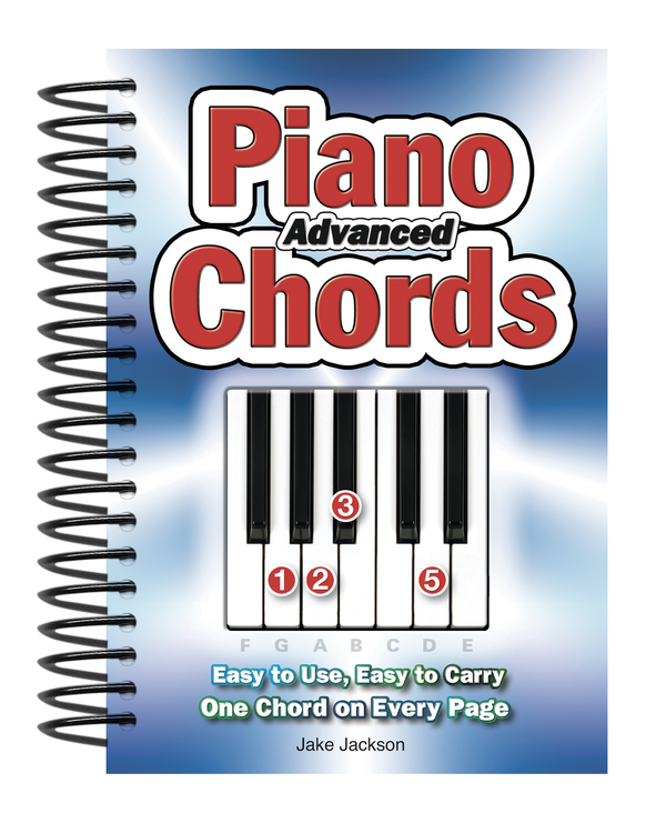 Бумажная книга «Advanced Piano Chords: Easy to Use, Easy to Carry, One Chord on Every Page», автор Джейк Джексон - фото №1