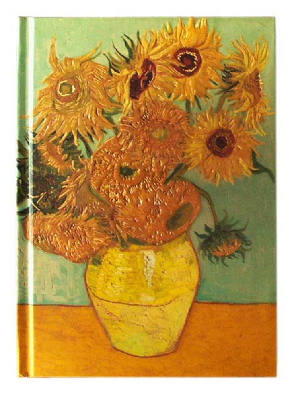 Бумажная книга «Van Gogh Sunflowers. Foiled Journal» - фото №1