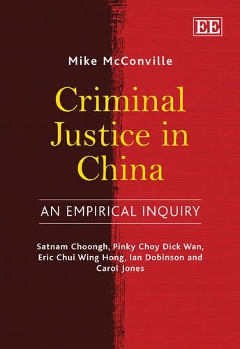 Бумажная книга «Criminal Justice in China: An Empirical Inquiry», автор Майк Макконвилл - фото №1