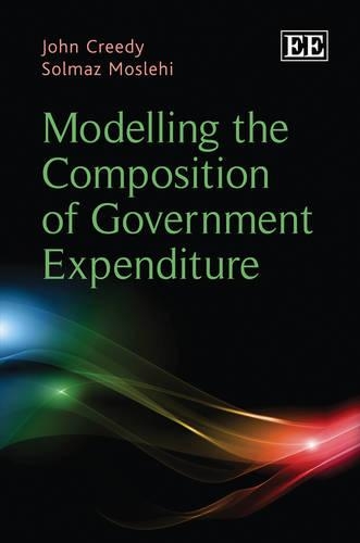 Бумажная книга «Modelling the Composition of Government Expenditure», авторов Джон Криди, Солмаз Мослехи - фото №1