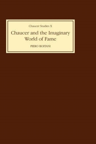Паперова книга «Chaucer and the Imaginary World of Fame», автор П'єро Бойтані - фото №1