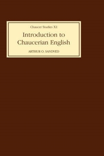 Бумажная книга «Introduction to Chaucerian English», автор Артур О. Сандвед - фото №1