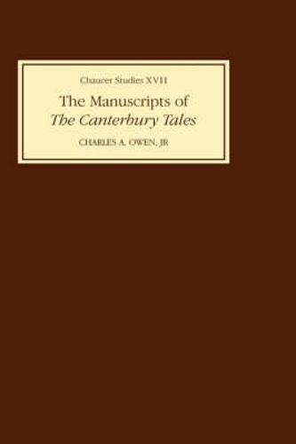 Бумажная книга «The Manuscripts of the Canterbury Tales», автор Чарльз А. Оуэн-младший - фото №1