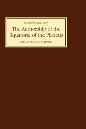 Бумажная книга «The Authorship of The Equatorie of the Planetis», автор Кари Энн Рэнд Шмидт - фото №1
