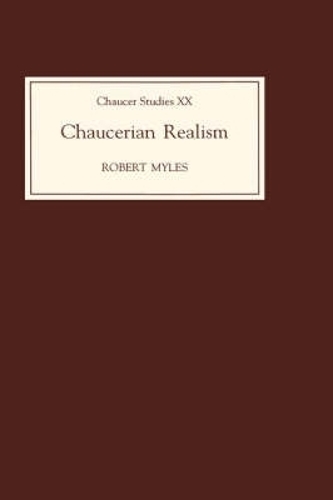 Бумажная книга «Chaucerian Realism», автор Роберт Майлз - фото №1