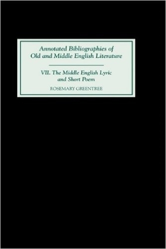 Бумажная книга «The Middle English Lyric and Short Poem», автор Розмари Гринтри - фото №1