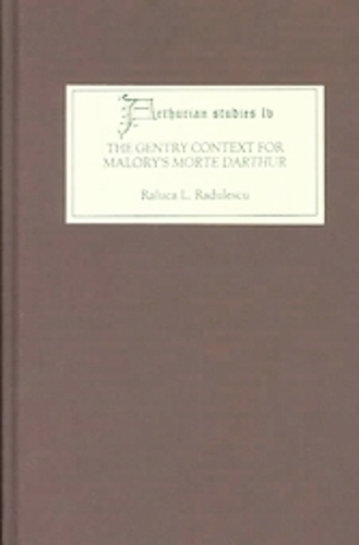 Паперова книга «The Gentry Context for Malory's Morte Darthur», автор Ралука Радулеску - фото №1