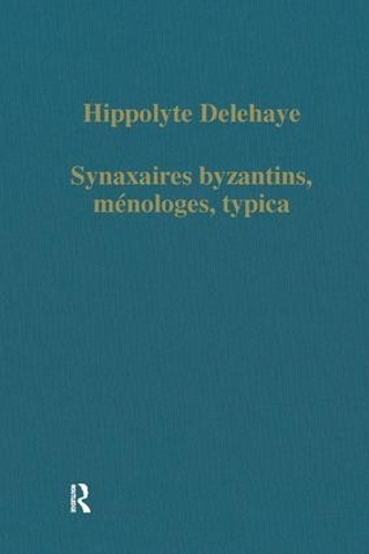 Бумажная книга «Synaxaires byzantins, ménologes, typica», автор Ипполит Делехайе - фото №1