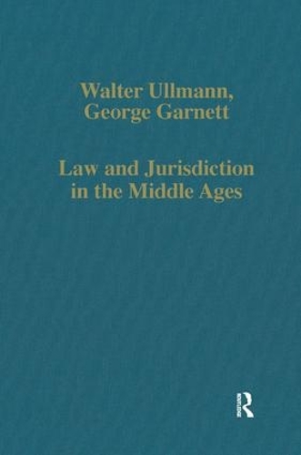 Бумажная книга «Law and Jurisdiction in the Middle Ages», автор Уолтер Ульман - фото №1