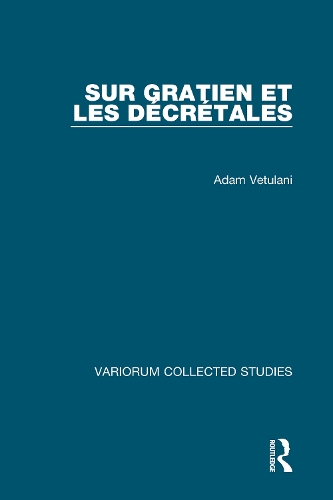 Бумажная книга «Sur Gratien et les Décrétales», авторов Адам Ветулани, Вацлав Урущак - фото №1