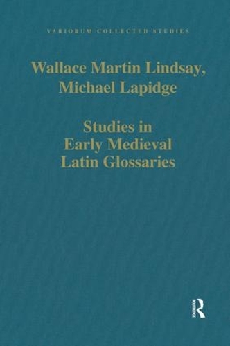 Бумажная книга «Studies in Early Medieval Latin Glossaries», автор Уоллес Мартин Линдсей - фото №1